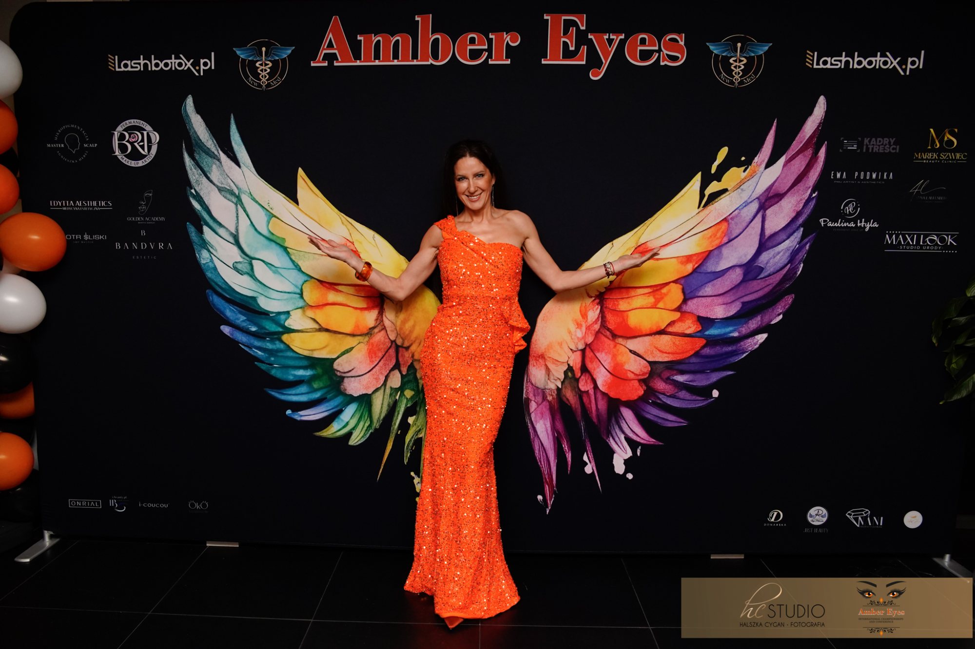 Grażyna Kleba - mentor, gala Międzynarodowych Mistrzostw i Konferencji Amber Eyes